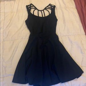 Charlotte Russe Navy Blue Sundress Small